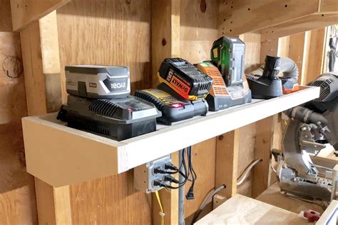 This Station Is Perfect For Holding All Of Your Cordless Tool Battery