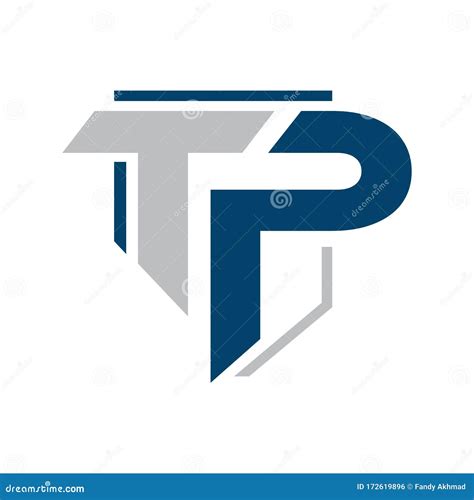 Letters Tp Combination Logo Icon Vector Template Illustrations Stock