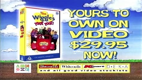 The Wiggles Toot Toot Vhs Au 1999 Advert Youtube