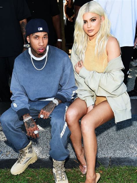 Tyga And Kylie Jenner Yeezy 4 The Best Looks From The Frow During