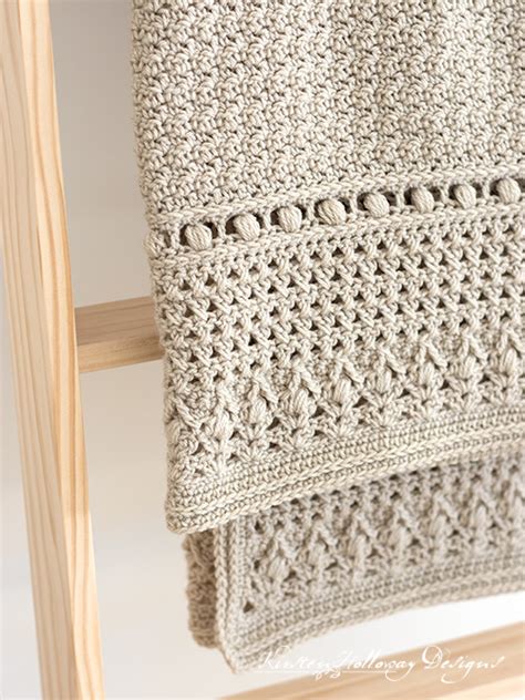 Crochet A Classic Baby Blanket Free Pattern Tutorial Kirsten