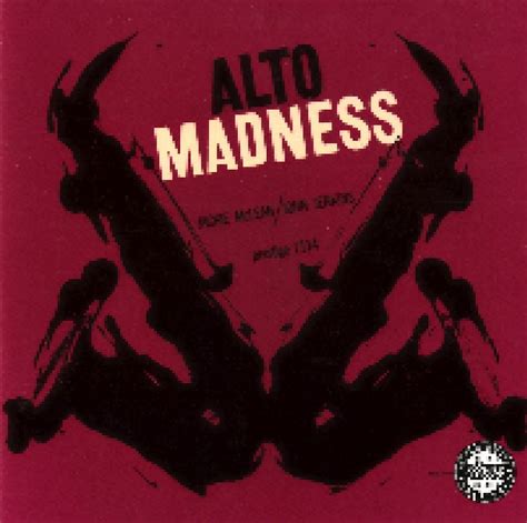 Alto Madness Cd Limited Edition Re Release Von Jackie Mclean John Jenkins