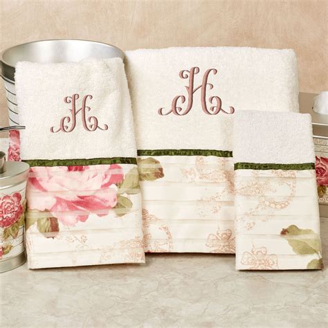 Floral Bath Towels Itsessiii