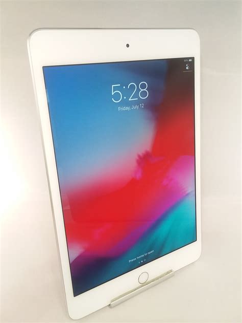 Apple Ipad Mini 4 32gb Silver Unlocked Excellent Condition 190198167439