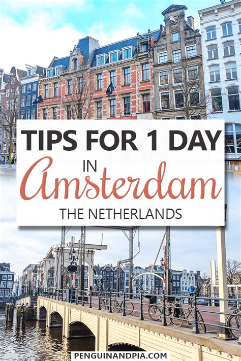how to spend one day in amsterdam an itinerary for first time visitors europe travel