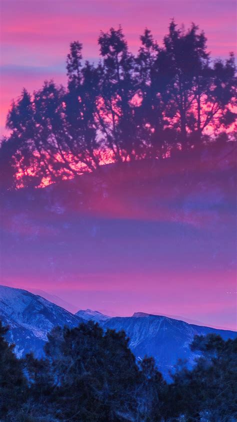 Glenwood Springs During Sunset Wallpaper Backiee