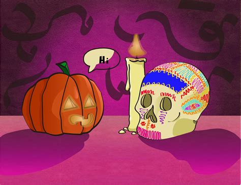 Artstation Halloween And Día De Muertos Artworks