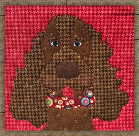 Precut Dogs Dog Quilts Applique Kit Dog Crafts