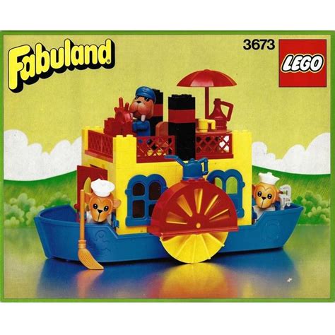 Lego Fabuland 3673 Steamboat Lego Dino Lego Childhood Toys