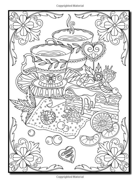Pin On Coffee Tea Coloring Pages For Adults