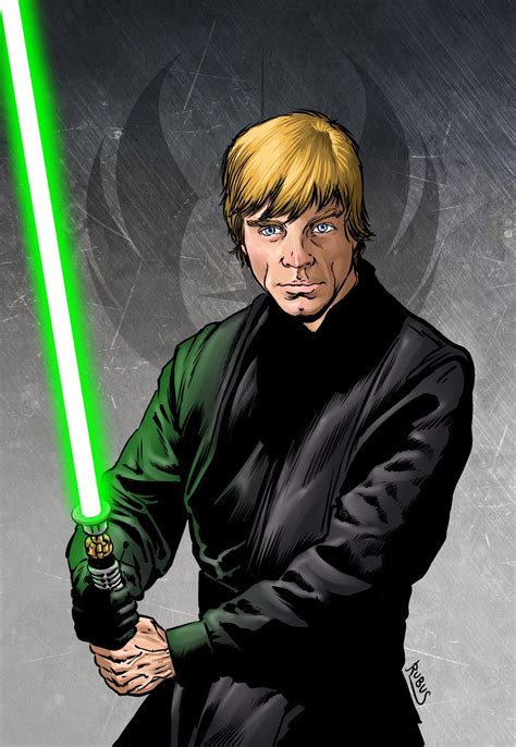 Luke Skywalker By Rubusthebarbarian Luke Skywalker Cartoon Star Wars