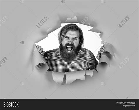 Brutal Bearded Man Image And Photo Free Trial Bigstock