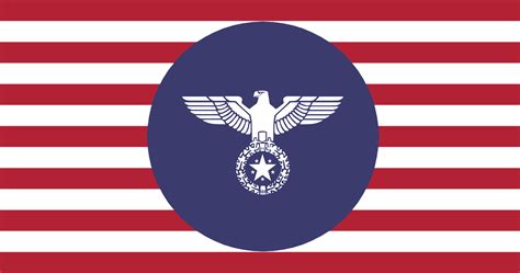 Fascist America Imaginary Flag Ralthistory