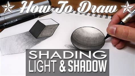 How To Draw Shading Light And Shadow Youtube
