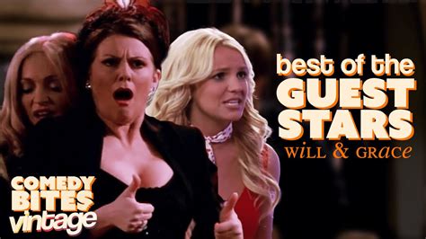 Top 5 Will And Grace Celebrity Guest Stars Comedy Bites Vintage Youtube