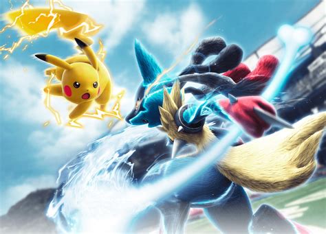 Lucario And Pikachu Wallpapers Top Free Lucario And Pikachu