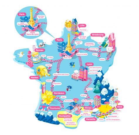 Transit Maps Official Map Ouigo Tgv “ouigoland” Map France 2020