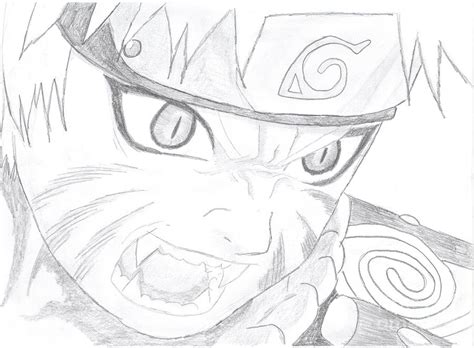 Naruto Kyuubi Drawing By Martina Jirakova