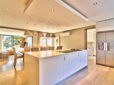 Most kitchen ceilings are flat and regular height 8 feet). A drop ceiling adds a touch of texture to the neutral ...