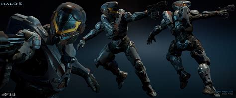 Artstation Halo 5 Guardians Armor Permutations