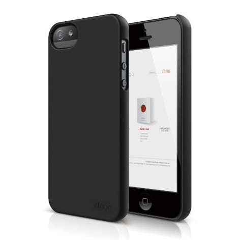 Elago S5 Slim Fit 2 Case за Iphone 5 черен Ozonebg