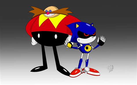 Metal Sonic X Eggman
