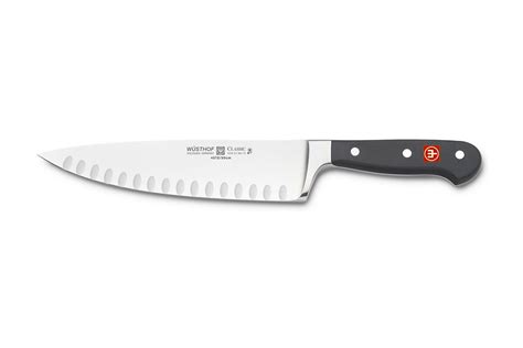 Wusthof Classic 8in Chefs Knife Hollow Edge 4572 20 Metrokitchen