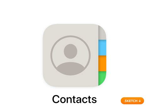 Apple Contacts App Icon Ios 13 En 2020 Ios Pack De Iconos Iconos