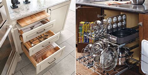 Smart Organized Kitchen Cabinets