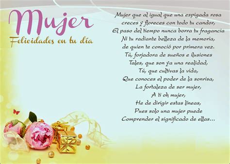 Tarjetas Y Poemas Para El Día De La Mujer