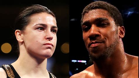 Whyte Vs Povetkin Anthony Joshua On His Respect For Katie Taylor Who