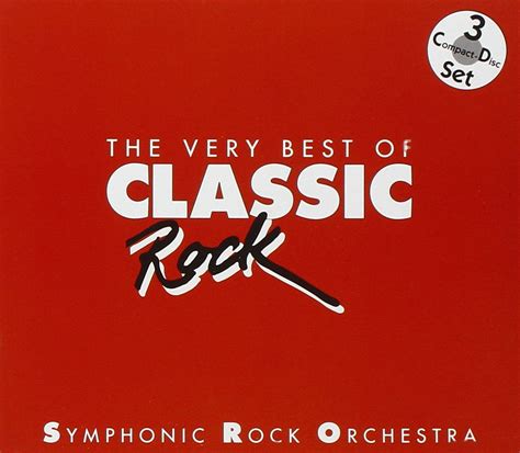 Best Of Classic Rockvery Symphonic Rock Orchestra Amazones Cds Y