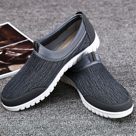 Mens Breathable Comfortable Casual Loafers Shawbest