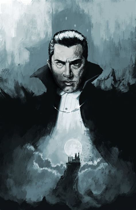 Dracula Horror Artwork Dark Art Illustrations Print Artist