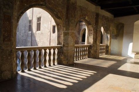 Image Detail For Medieval Castle Interior Balcony Royalty Free Stock