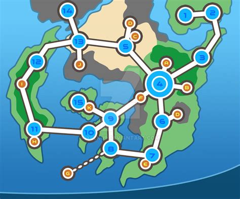 Karnos Region Map Remake By Xelku9 On Deviantart