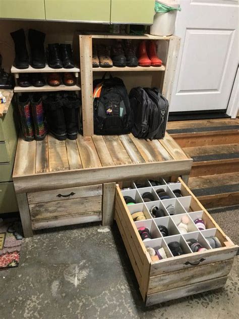 Incredible Shoe Rack Ideas Diy Garage Storage Diy Shoe Storage
