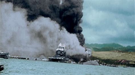 Pearl Harbor Attack And Fdr Speech In Color 1941 Youtube
