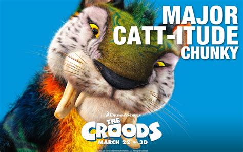 Chunky The Croods Mystery Wallpaper