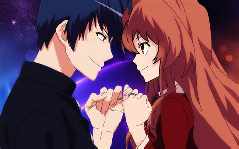 Toradora Taiga And Ryuuji Toradora Romantic Anime Anime