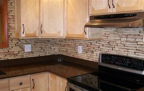 Faux Brick Kitchen Backsplash Things In The Kitchen