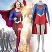 Supergirl Costume Marvel Superhero Series Superwoman Cosplay Fancy ...