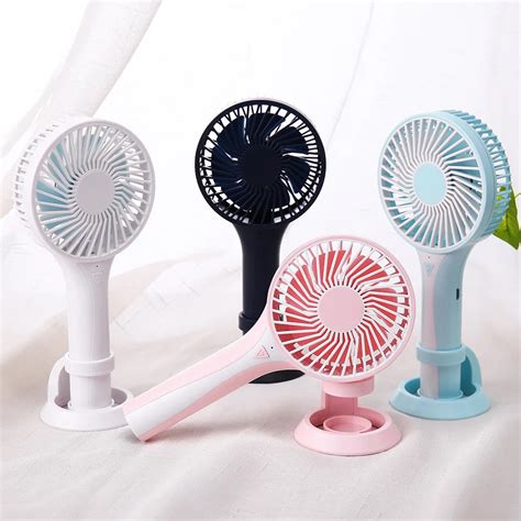 New Mini Portable Usb Rechargeable Hand Held Air Conditioner Summer