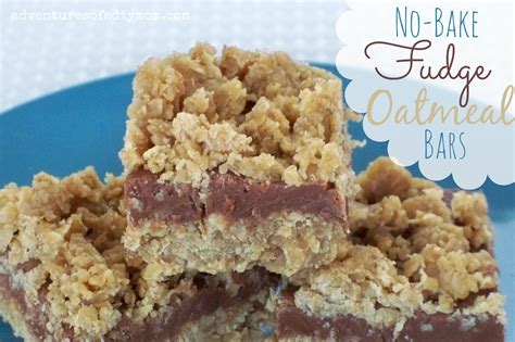 Toss raisins, oats, walnuts, coconut, salt, and vanilla in large bowl to combine. No-Bake Fudge Oatmeal Bars Recipe - Adventures of a DIY Mom