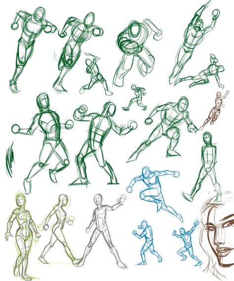 Chibi poses reference (chibi base set #5). Human Poses For Drawing at GetDrawings | Free download
