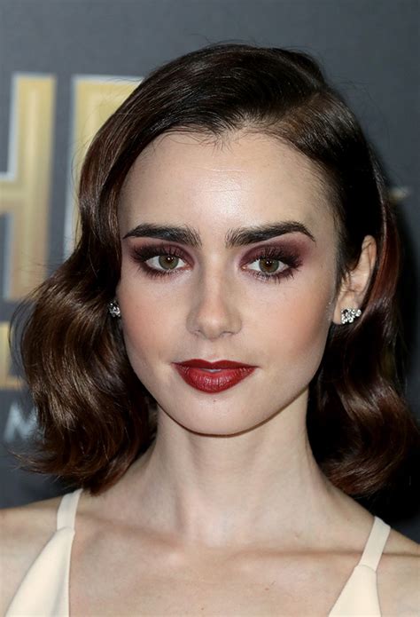 Lily Collins Hollywood Film Awards Beauty — Love Or