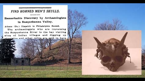 Remains Of Horned Nephilim Found In North America Youtube