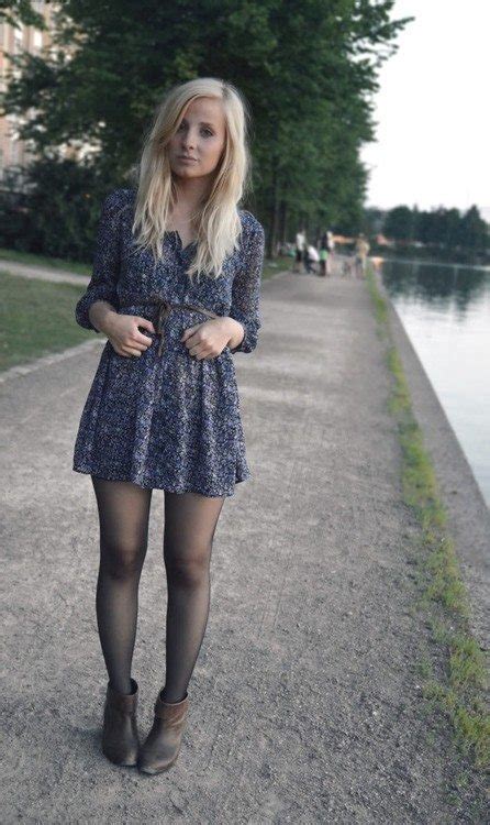 Tightsobsession Pretty Dress With Sheer Pantyhose Tumblr Pics