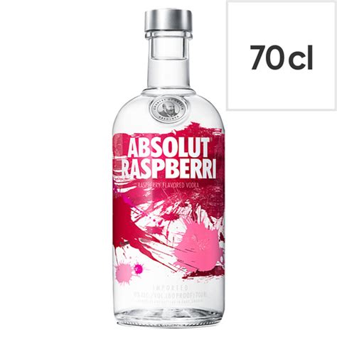Absolut Raspberry Vodka 70cl Selva Store Uk