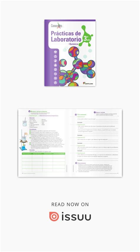 Prácticas De Laboratorio Química 3er Año Conexos Química